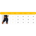 Navy blue high waisted athletic shorts with logo on left thigh paired with beige ribbed high waist workout set