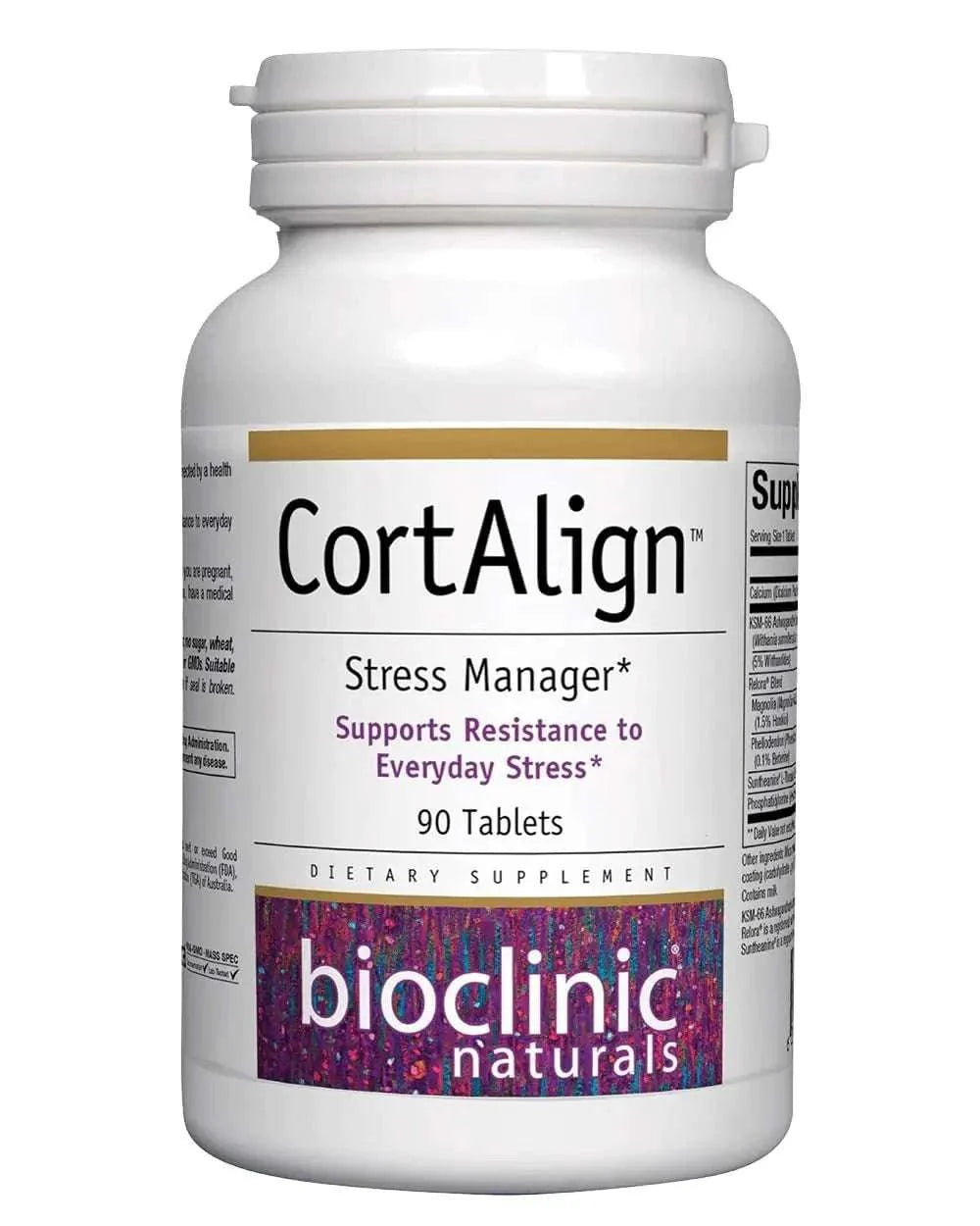 Bioclinic Naturals - CortAlign 90 Tablets - Royalessencelux