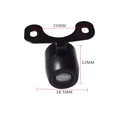 Black butterfly camera black plastic rearview camera with reference line rca cable and mounting bracket 25mm by 22mm