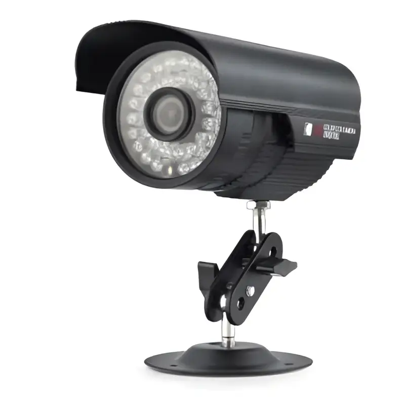 Black cmos wholesale monitoring camera with led lights and electronic camera digital label for surveillance use
