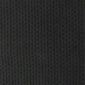 Black perforated slim waist trainer cincher with vertical ribbing in breathable mesh fabric for slim shape waist shaping