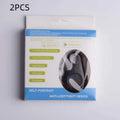 Black and silver oval-shaped black water drop anti lost object finder in white packaging with blue accents for theft prevention