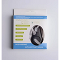 Black water drop anti lost object finder in white and blue packaging with black self portrait anti spoofing device