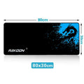 Black rakoon blue dragon gaming mousepad with luxury design and high quality for women’s fashion use