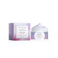 Oceaura blueberry whipped scrub in a white jar with purple gradient label and matching box exfoliating body brightener