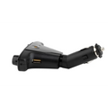 Black car mp3 player with usb port and audio input jack featuring bluetooth car mp3 and led accent rings
