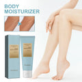Light blue tube of oceaura body butter anti aging moisturizing cream with white cap and gold label