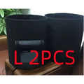Black breathable potato tomato vegetable plant growth bags with reinforced handles and sturdy cylindrical design