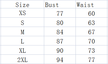 The table displays size measurements including bust and waist for the wholesale lace beaded off-the-shoulder wedding gown by qidi studio wholesale featuring main fabric details across sizes xs through 2xl.