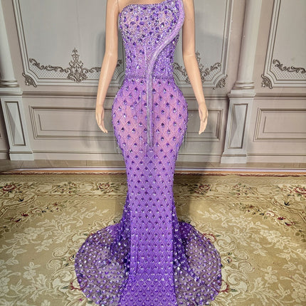 No Back Traceless Sexy Elegant Fishtail Gown - Royalessencelux