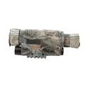 Camouflage digital night vision telescope with matte finish and textured grip for enhanced night vision use