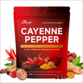 Red winyel cayenne pepper hawthorn berry softgels pouch featuring 12-in-1 premium botanical blend with ceylon cinnamon