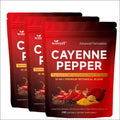 Red winyel cayenne pepper hawthorn berry softgels in red pouches featuring 12-in-1 premium botanical blend including ceylon cinnamon