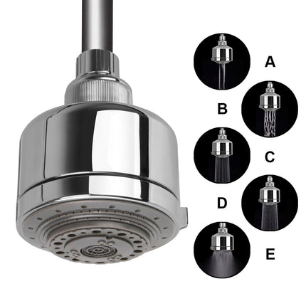 Bathroom Shower Top Spray Plastic Small Shower Head Hotel Bath Bath Dormitory Nozzle - Royalessencelux