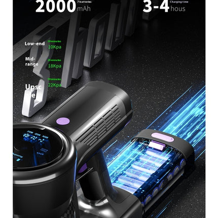 Brushless Large Suction Foldable Handheld Vacuum Cleaner Integrated - Royalessencelux