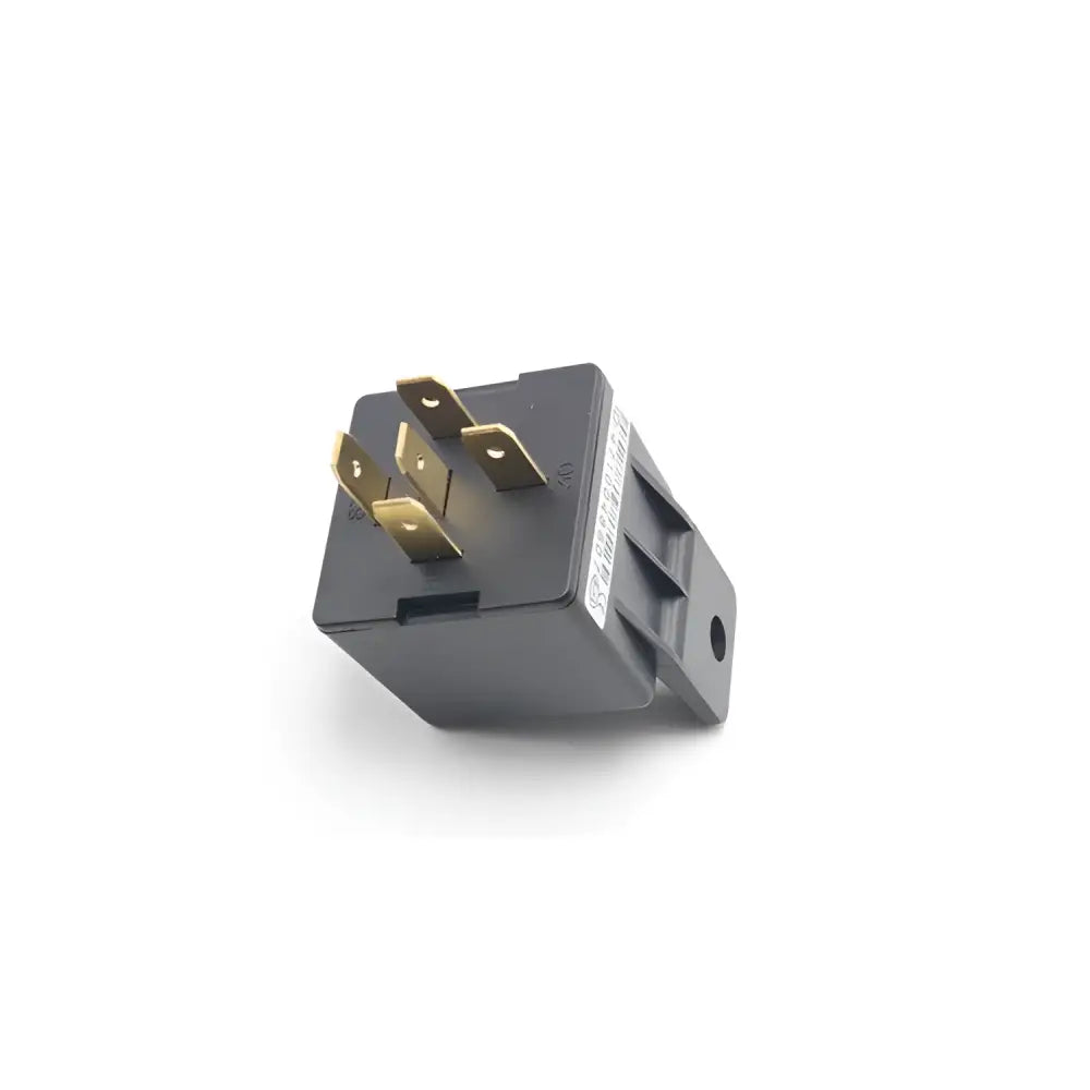 Black plastic cj720 relay gps with three gold-colored terminal pins for gps car tracker smartphone app integration