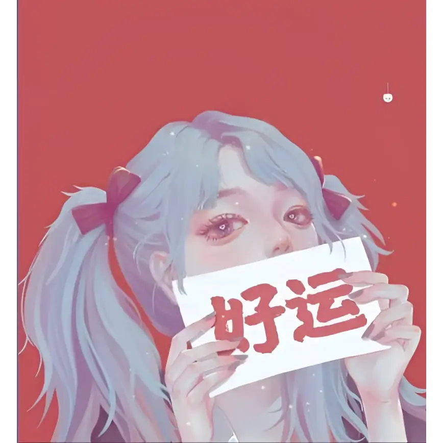 A character with light blue hair holds a white paper sign with red chinese characters showcasing the cold wind minimalist metal ring set