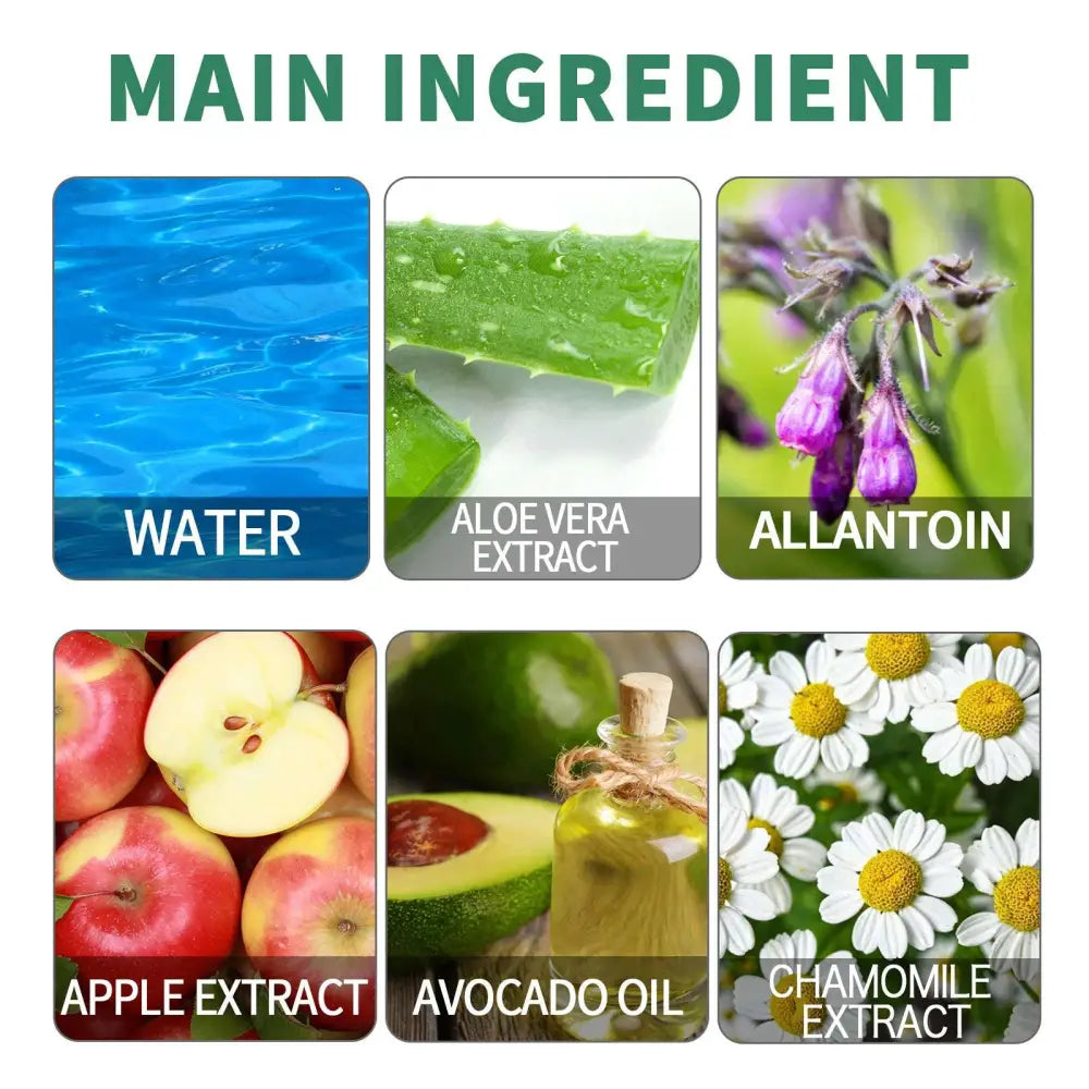 Color correcting care cream with vibrant green aloe vera extract gel for cleared skin cleansing and spot recovery