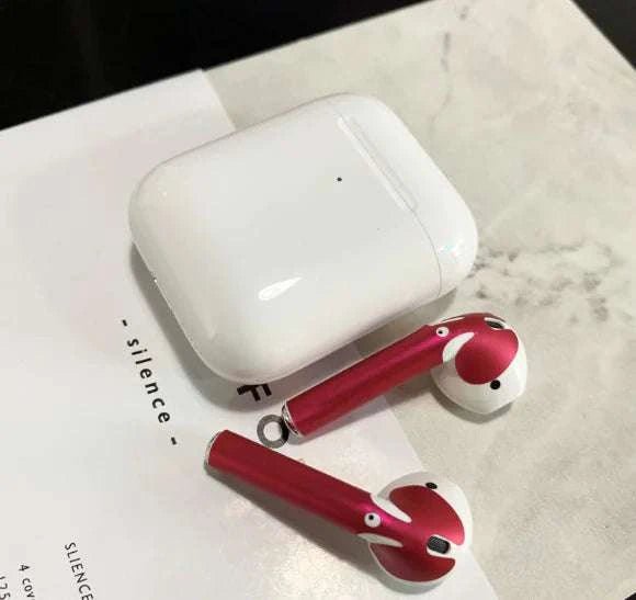 Custom Sticker Skin for Apple AirPods 2 Wireless Earbuds - Royalessencelux