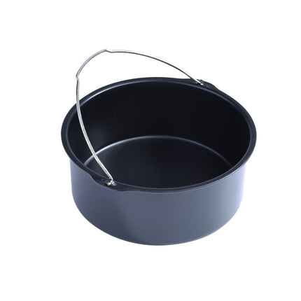 6 in 1 Multifunctional Air Fryer Accessories Set Kit Parts Metal Holder Skewer Rack Cake Barrel - Royalessencelux