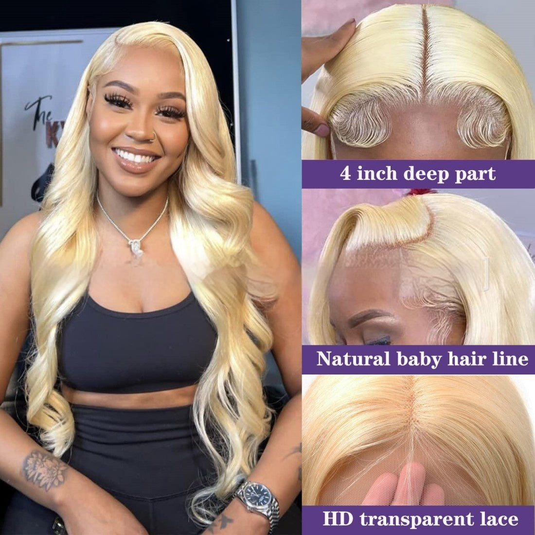 Full Human Hair Wig — Lace Front 13x4 | 4x4 | 5x5 | 14"–30"