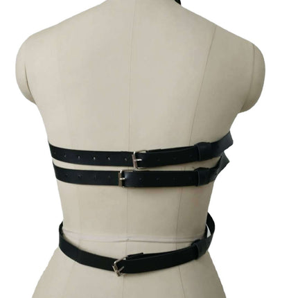 Women's Leather Perform Dance Costume Accessories - Royalessencelux