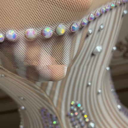 Show Thin Tight-fitting Hips Nightclub Bar Sleeveless Long - Royalessencelux