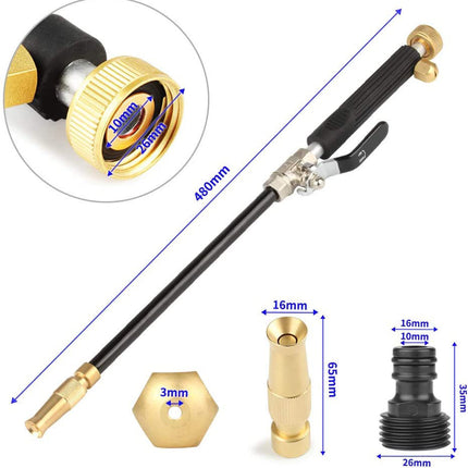 High Pressure Adjustable Nozzle Garden Car Wash Water Gun - Royalessencelux