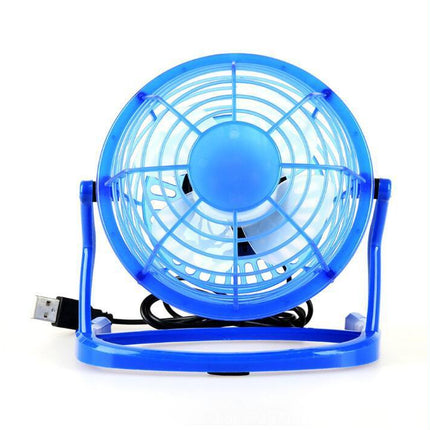 New Mini Portable Super Mute USB Fan Desk Cooling Laptop Notebook PC Fan Cooler Drop Shipping - Royalessencelux