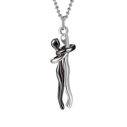 Hug Necklace Unisex Men Women - Royalessencelux