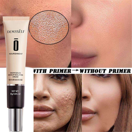 Easy to Wear Smooth Skin Face Makeup Primer Facial Whitening Skin Oil - control Hydrating Cream Matte Foundation Makeup Primer - Royalessencelux