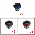Electric vacuum cupping negative pressure massager with blue black and red heating models with digital displays
