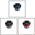 Electric vacuum cupping negative pressure massager with blue black and red suction cups and digital heating model displays