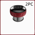 Red and black electric vacuum cupping negative pressure massager with digital display showing 20 heating model timer