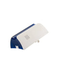 Electronic rat control device in blue and white plastic with LED lighting for effective rat control using frequency ultrasonic