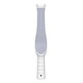 White handheld travel sterilization lamp stick with ergonomic design and gray dotted heating plate for precise use