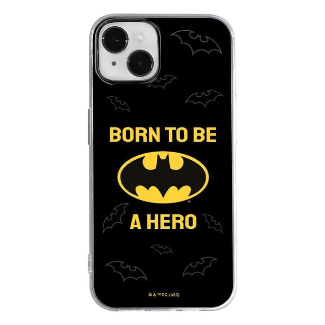 ERT GROUP Mobile Phone Case for Apple iPhone 14 Original and Officially Licensed DC Pattern Batman 058 Perfectly Adapted to The Shape of The Mobile Phone TPU Case - Royalessencelux