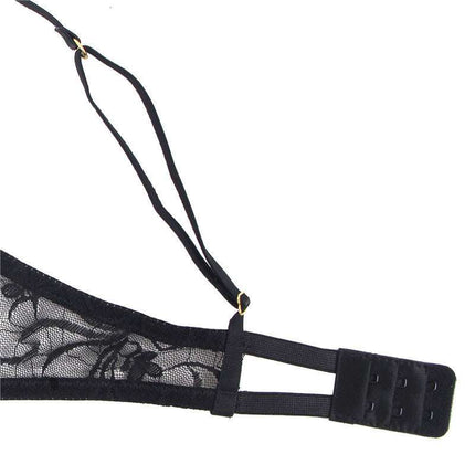 European And American Plus Size Sexy Lingerie Lace Suit - Royalessencelux