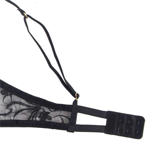 European And American Plus Size Sexy Lingerie Lace Suit - Royalessencelux