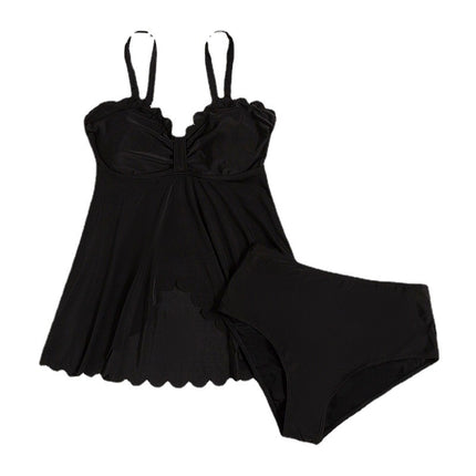 Push-Up Plus Size Bottoms Two Piece Set - Royalessencelux