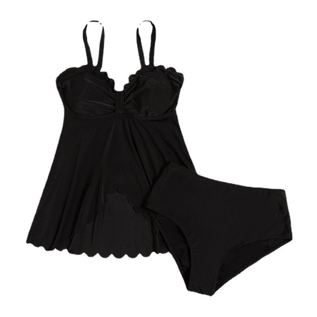 Push-Up Plus Size Bottoms Two Piece Set - Royalessencelux