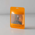 Black braided usb-c to usb-a fast charging data cable in orange packaging compatible with phone tablet stand 240w 65w fast