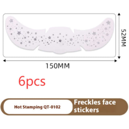 Freckle Tattoo Sticker Hot Gold And Silver - Royalessencelux