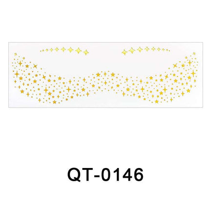 Freckle Tattoo Sticker Hot Gold And Silver - Royalessencelux