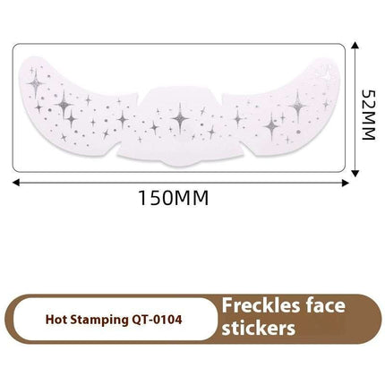 Freckle Tattoo Sticker Hot Gold And Silver - Royalessencelux