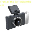 Future g6 three dual-tone black and silver driving recorder with matte finish and circular metallic lens encasement