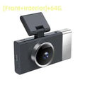 Black and silver future g6 three driving recorder with textured body, circular lens, metallic trim, and adjustable mount