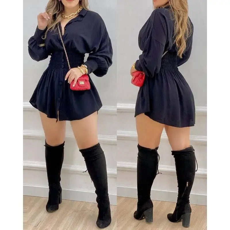 Red quilted crossbody bag with gold tone hardware complements geometric luxury women’s fashion long sleeve dress