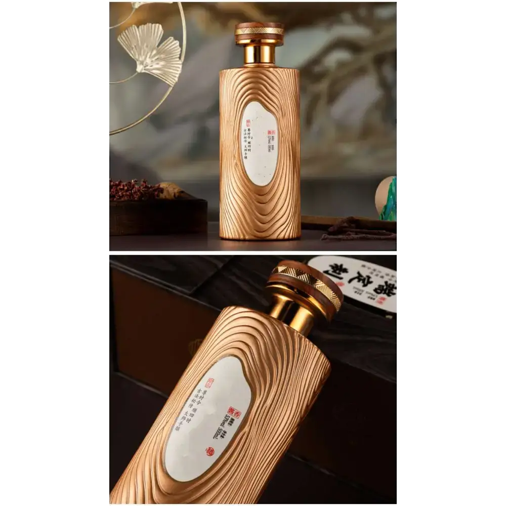Liquor Packing Boxes With Bottle Full Set Of Gilding Box Wine Button Full Cup Plus Size Bra Without Wi Royalessencelux