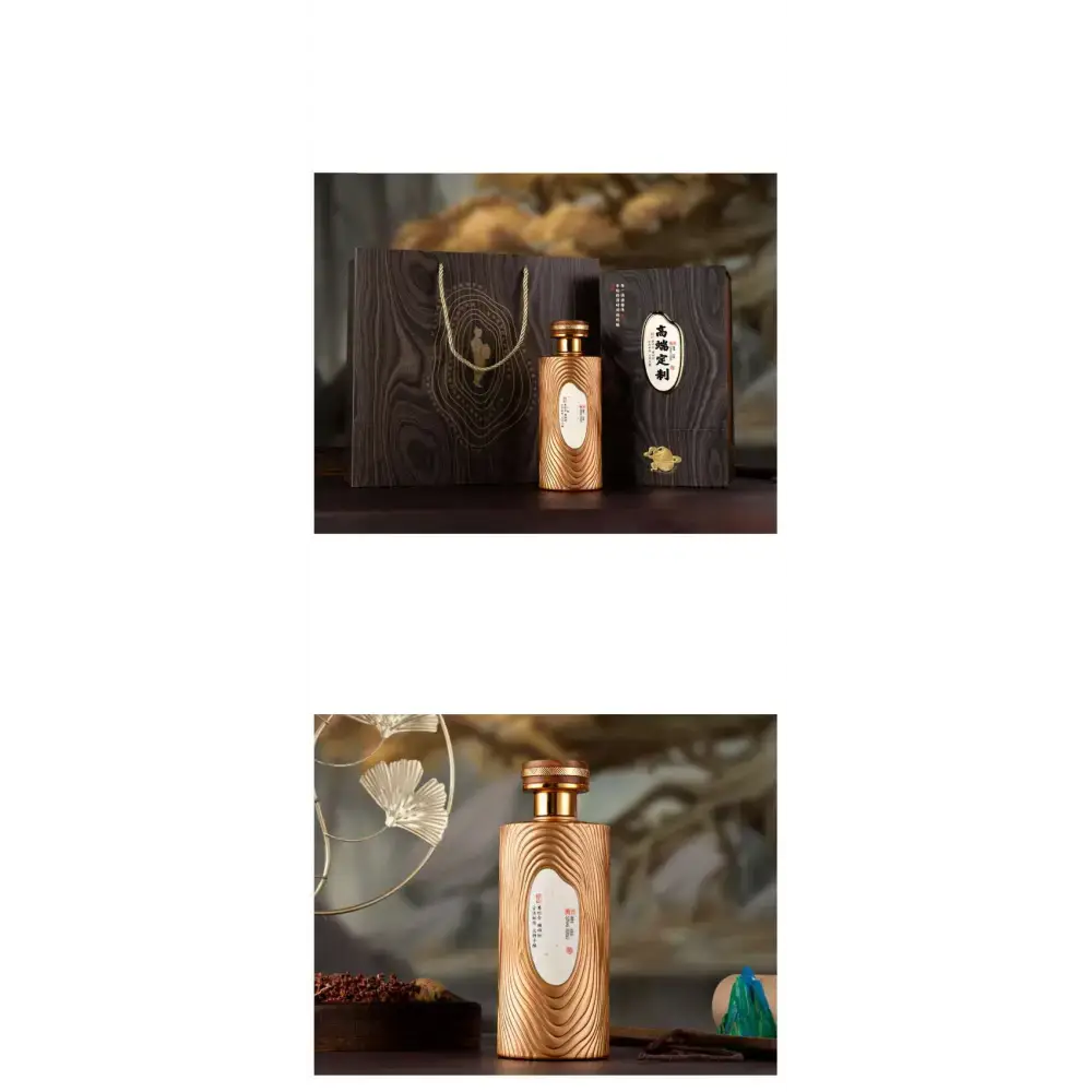 Liquor Packing Boxes With Bottle Full Set Of Gilding Box Wine Button Full Cup Plus Size Bra Without Wi Royalessencelux